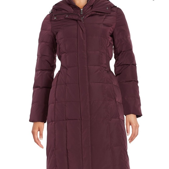Cole Haan Hooded Puffer Coat - Picture 1 of 5